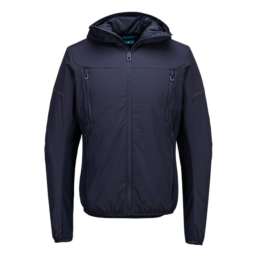 Giacca ibrida imbottita EV4 – Blu navy