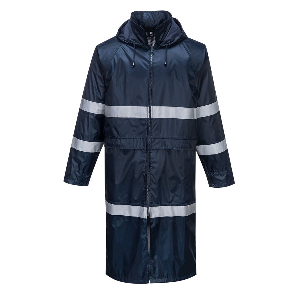 Cappotto impermeabile visibilità migliorata Classic Iona – Blu navy