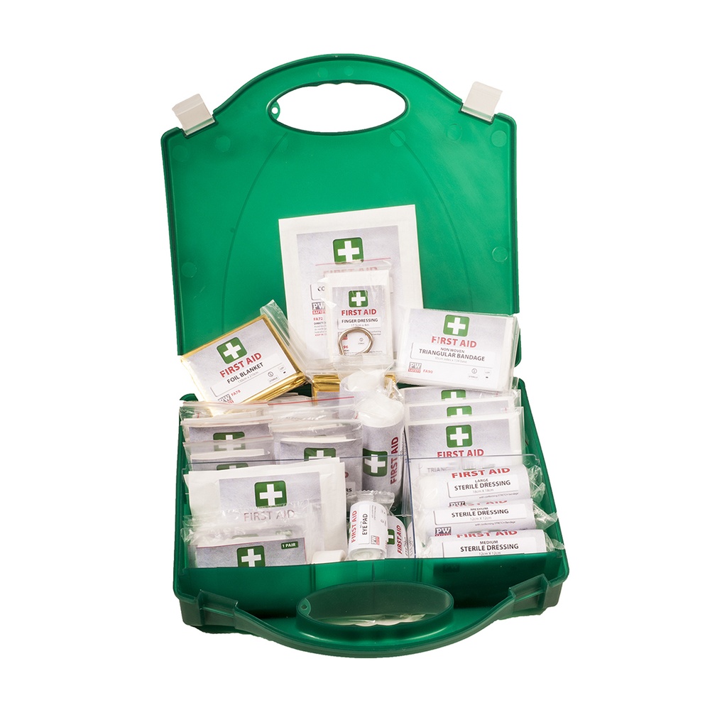 Kit di primo soccorso aziendale 100 persone BS 8599-1 – Verde