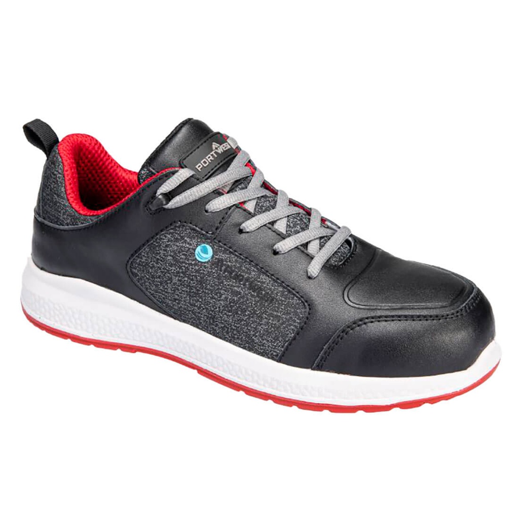 Eco Composite Trainer S3S SR – Nero/rosso