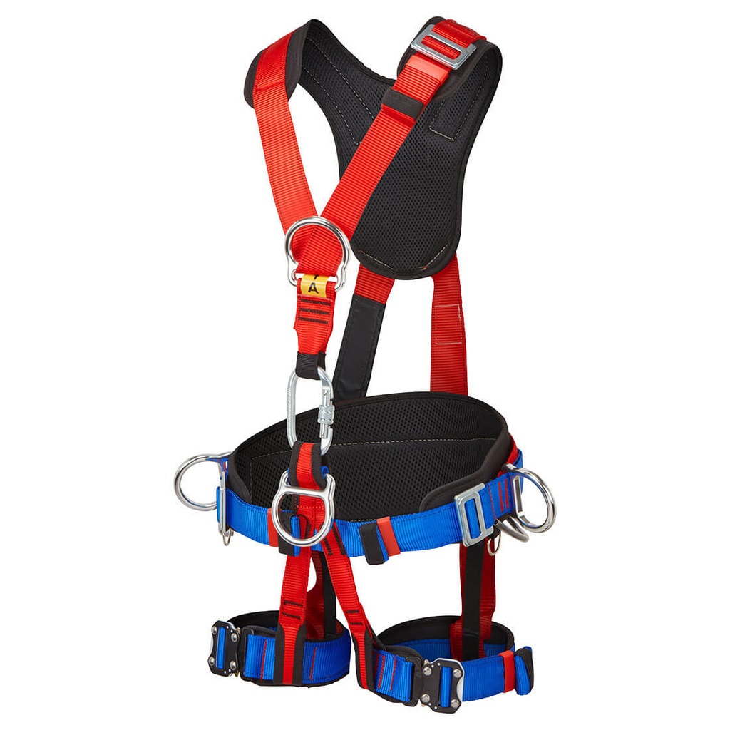 Imbracatura anticaduta 4 punti Comfort Plus – Rosso