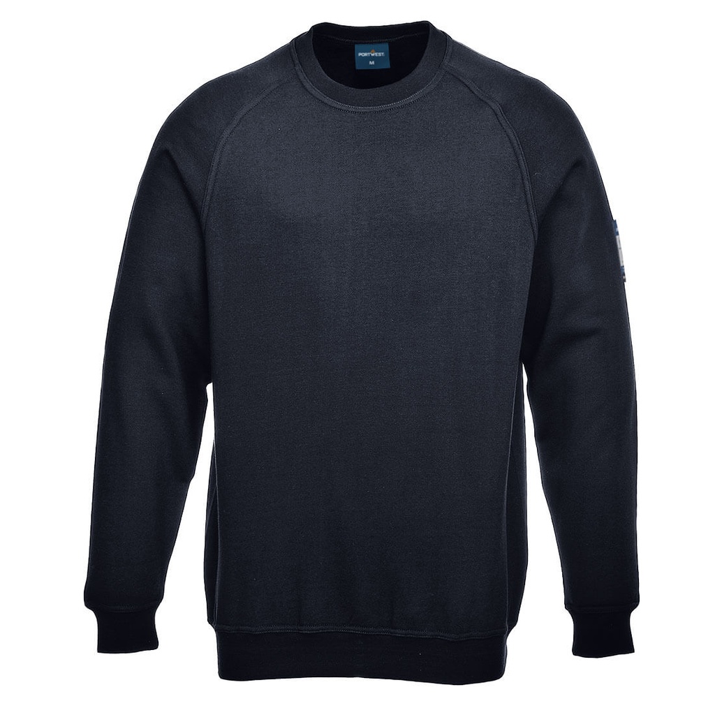 Felpa ignifuga antistatica Modaflame – Blu navy