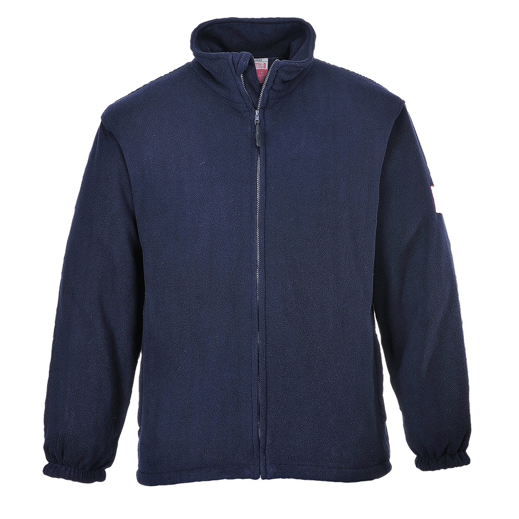 Giacca in pile ignifuga antistatica Modaflame – Blu navy chiaro