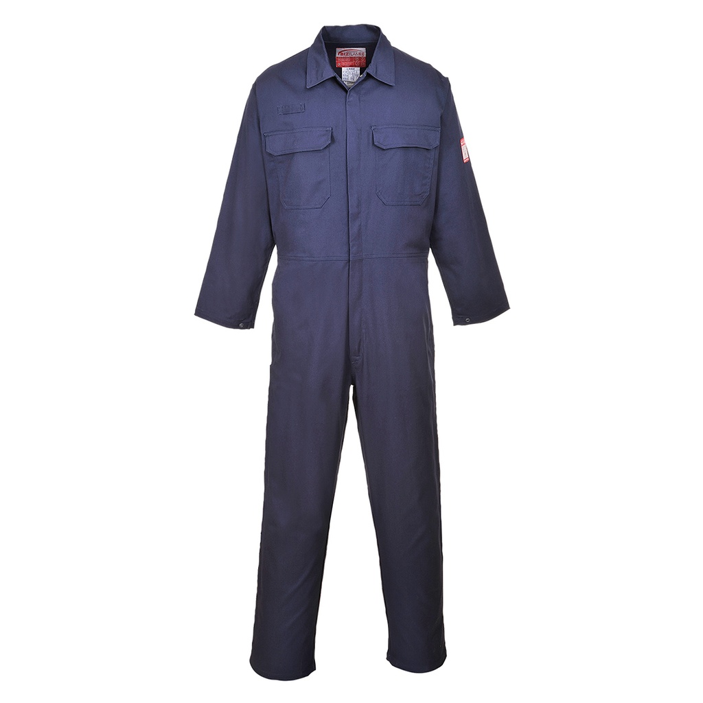 Tuta ignifuga antistatica Bizflame Work – Blu navy chiaro