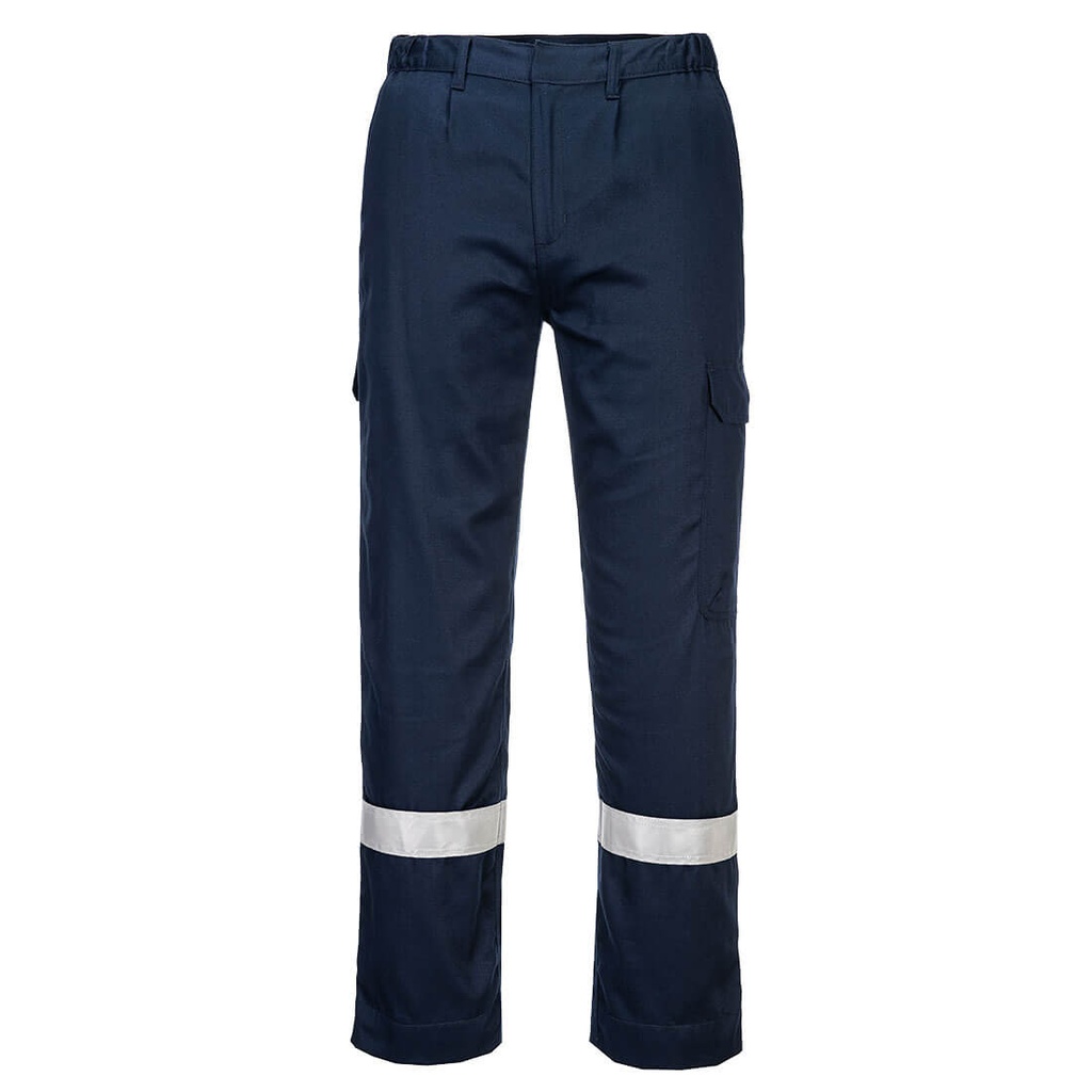 Pantaloni ignifughi antistatici leggeri Bizflame Work – Blu navy chiaro