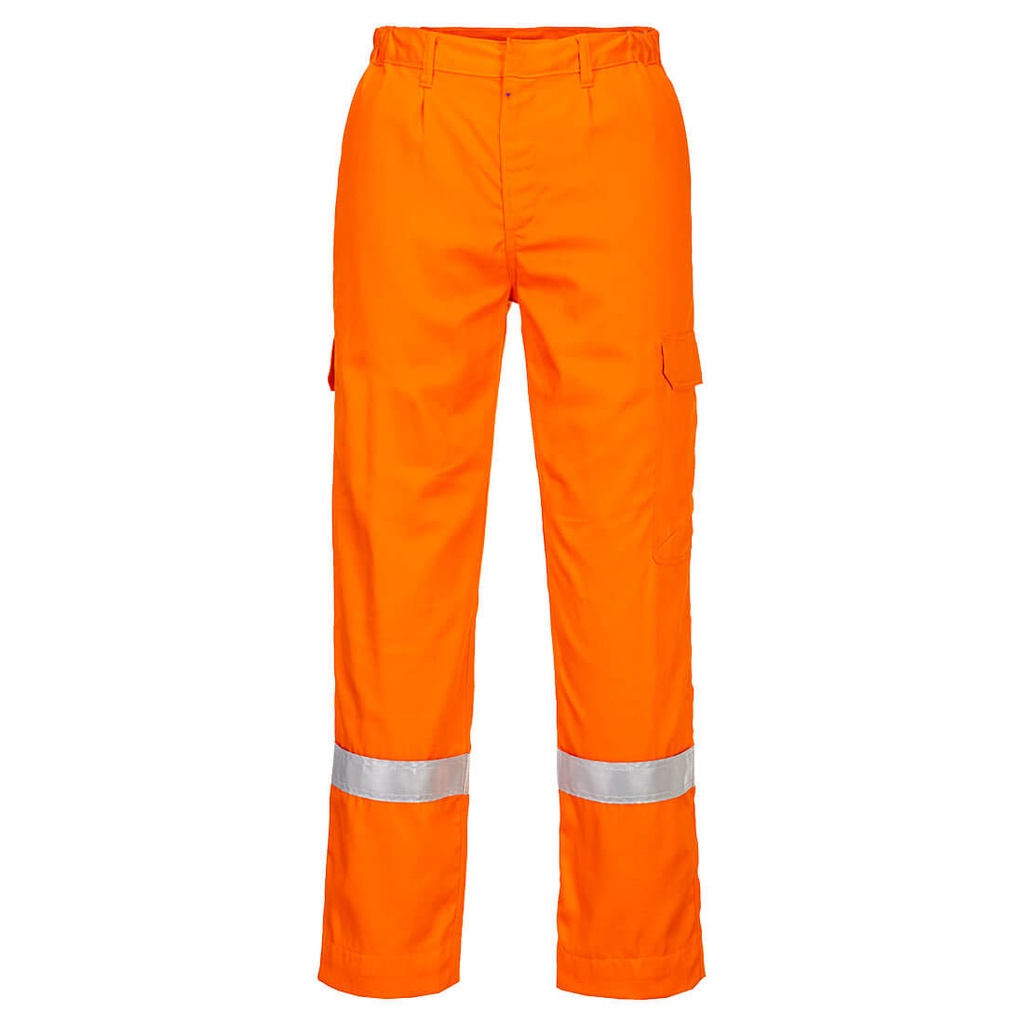 Pantaloni ignifughi antistatici leggeri Bizflame Work – Arancione