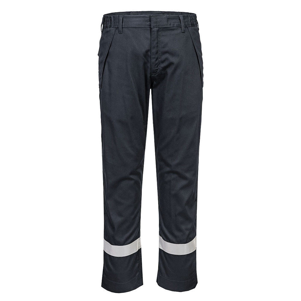 Pantaloni ignifughi Bizflame Work+ resistenti agli agenti chimici – Nero