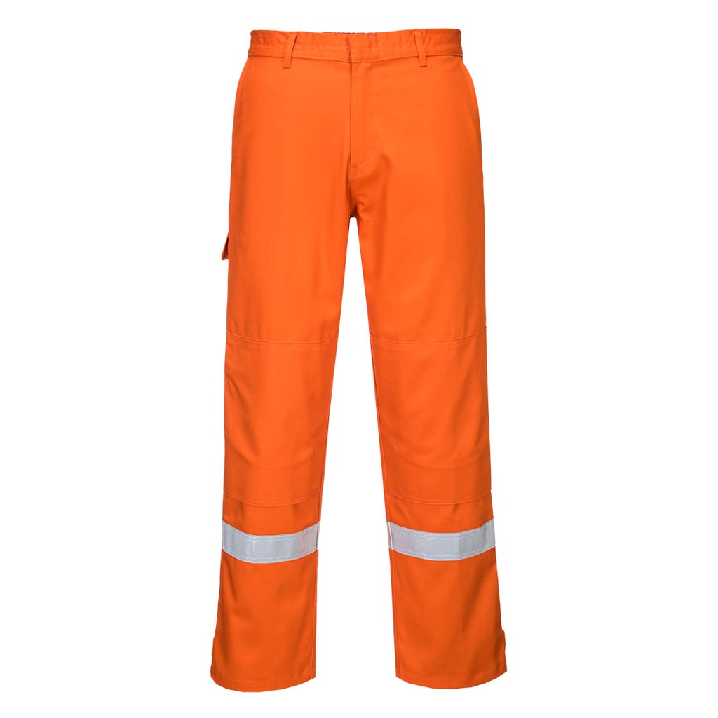Pantaloni ignifughi antistatici da donna Bizflame Work – Arancione