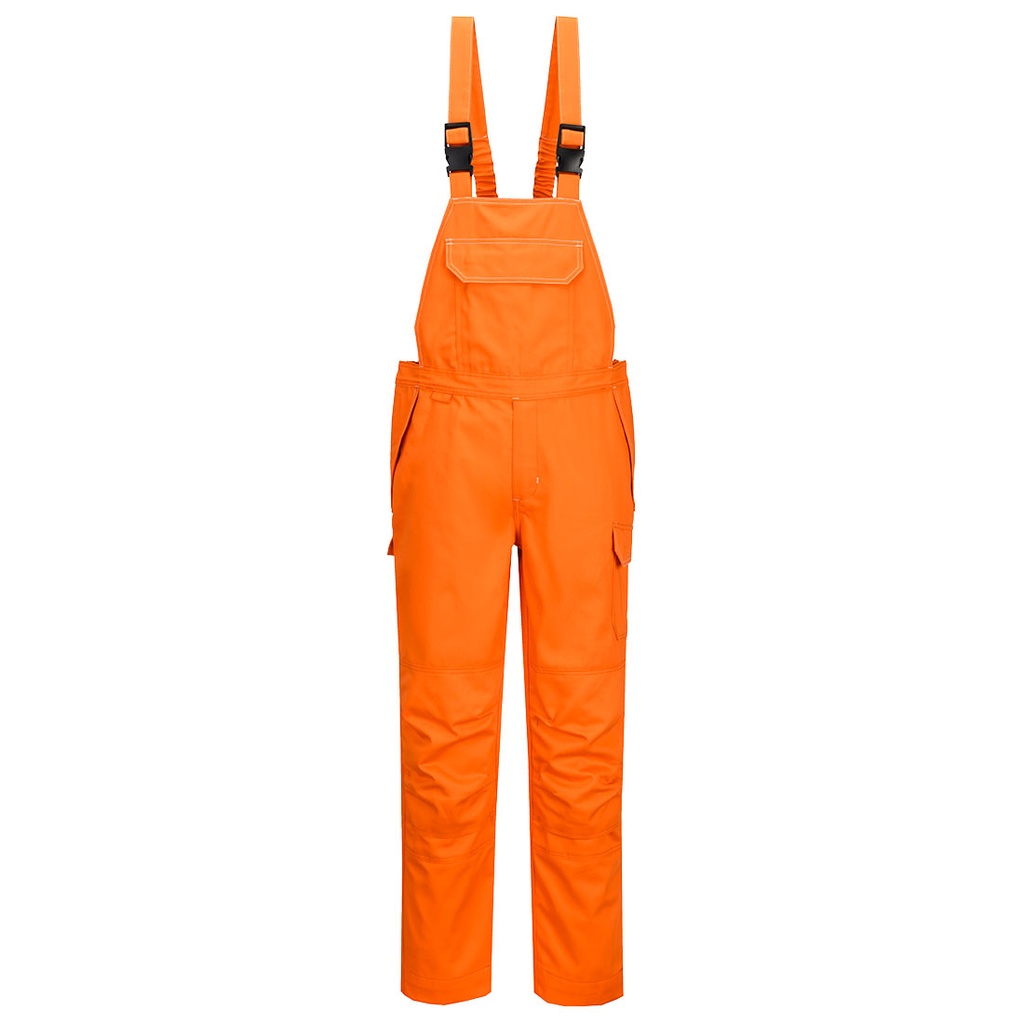 Salopette ignifuga antistatica Bizflame Work arco elettrico 19 cal/cm² – Arancione