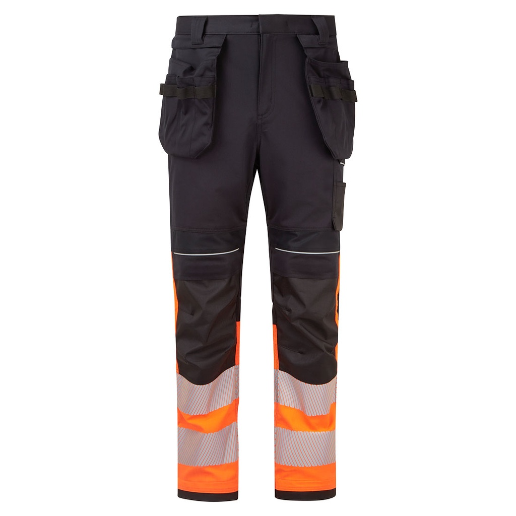 Pantaloni FR Holster PW3 Modaflame Work HVO Classe 1 – Arancione/nero