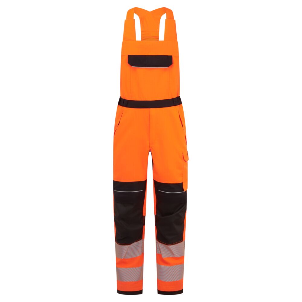 Salopette PW3 Modaflame Work HVO Multi-Norm FR – Arancione/nero