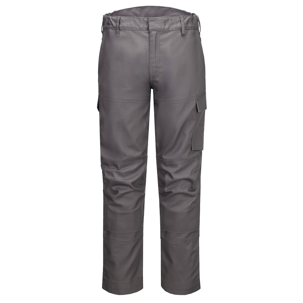 Pantaloni ignifughi antistatici Bizflame Industry (grigio o blu navy) – Grigio