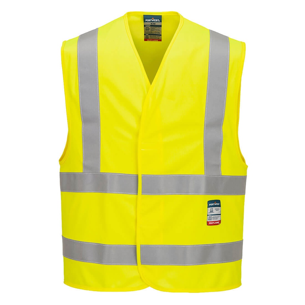 Gilet Hi-Vis ignifugo – Giallo