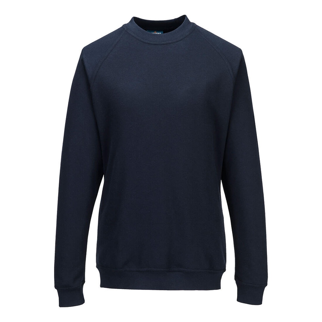 Felpa ignifuga antistatica da donna Modaflame – Blu navy