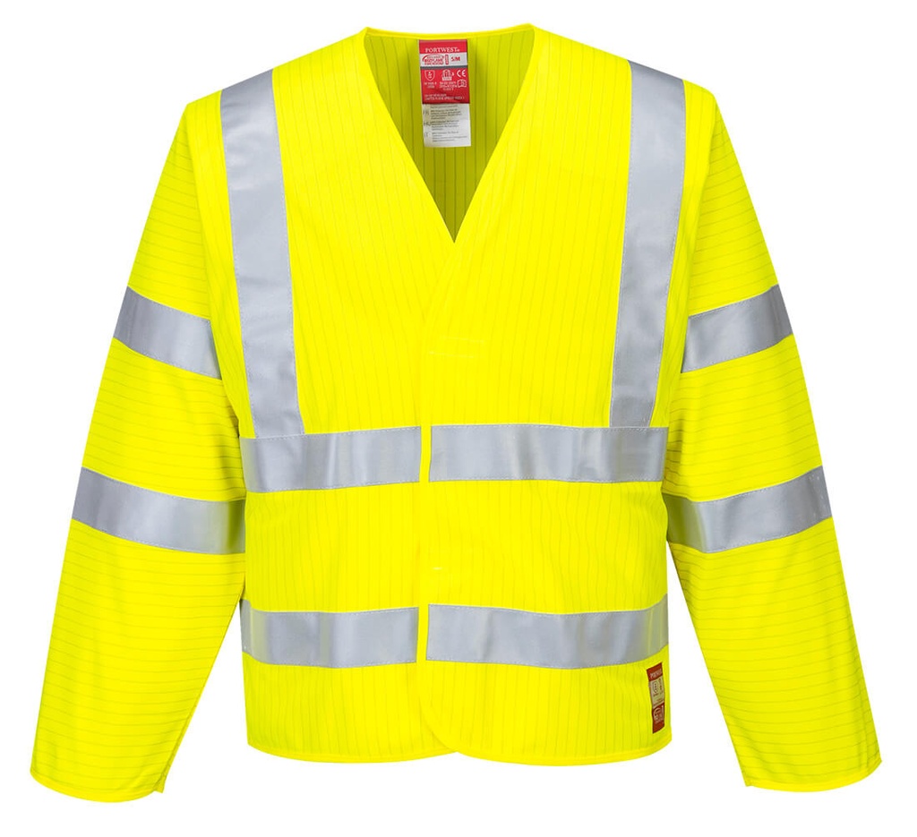 Giacca Hi-Vis ignifuga - antistatica – Giallo