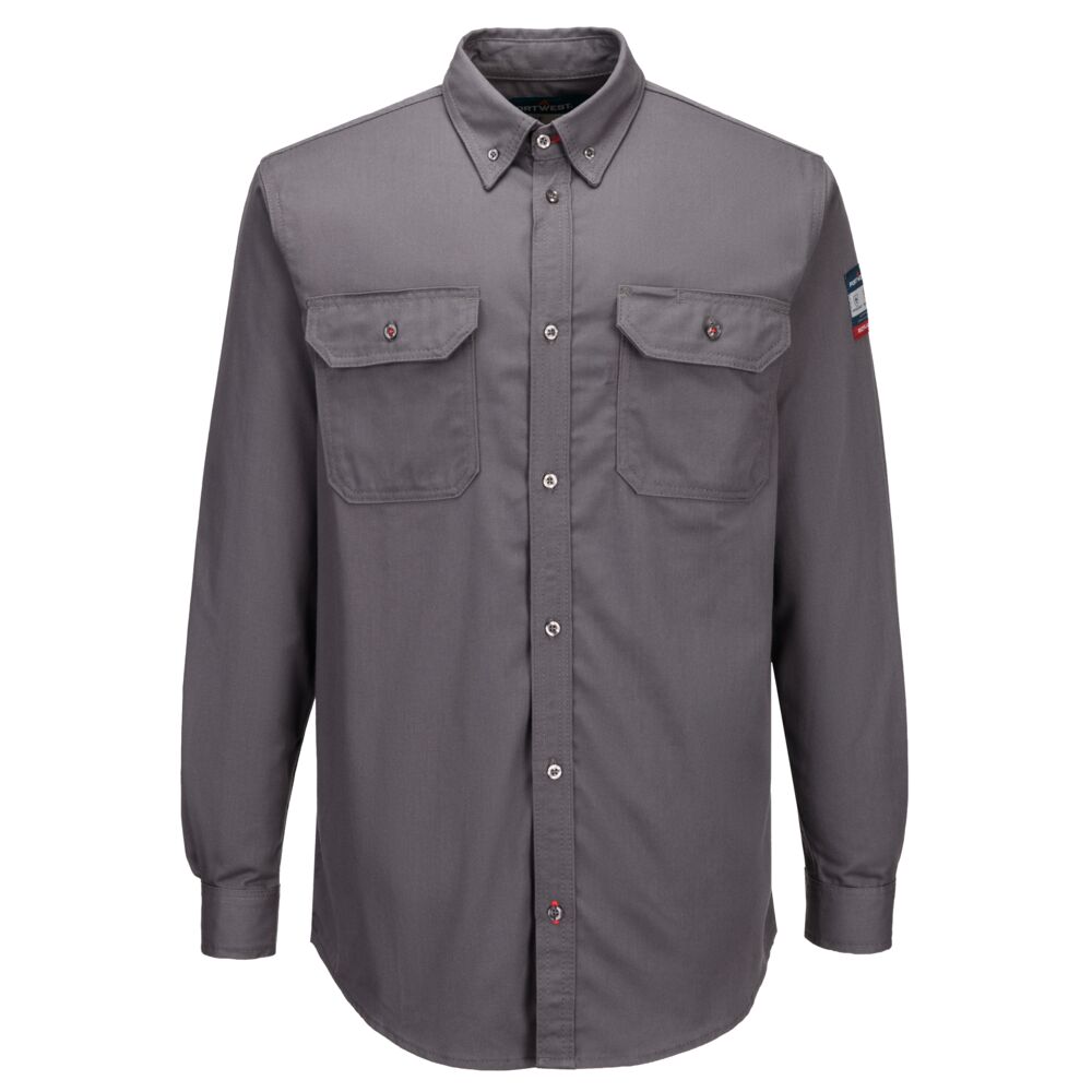Camicia ignifuga Bizflame 88/12 – Grigio
