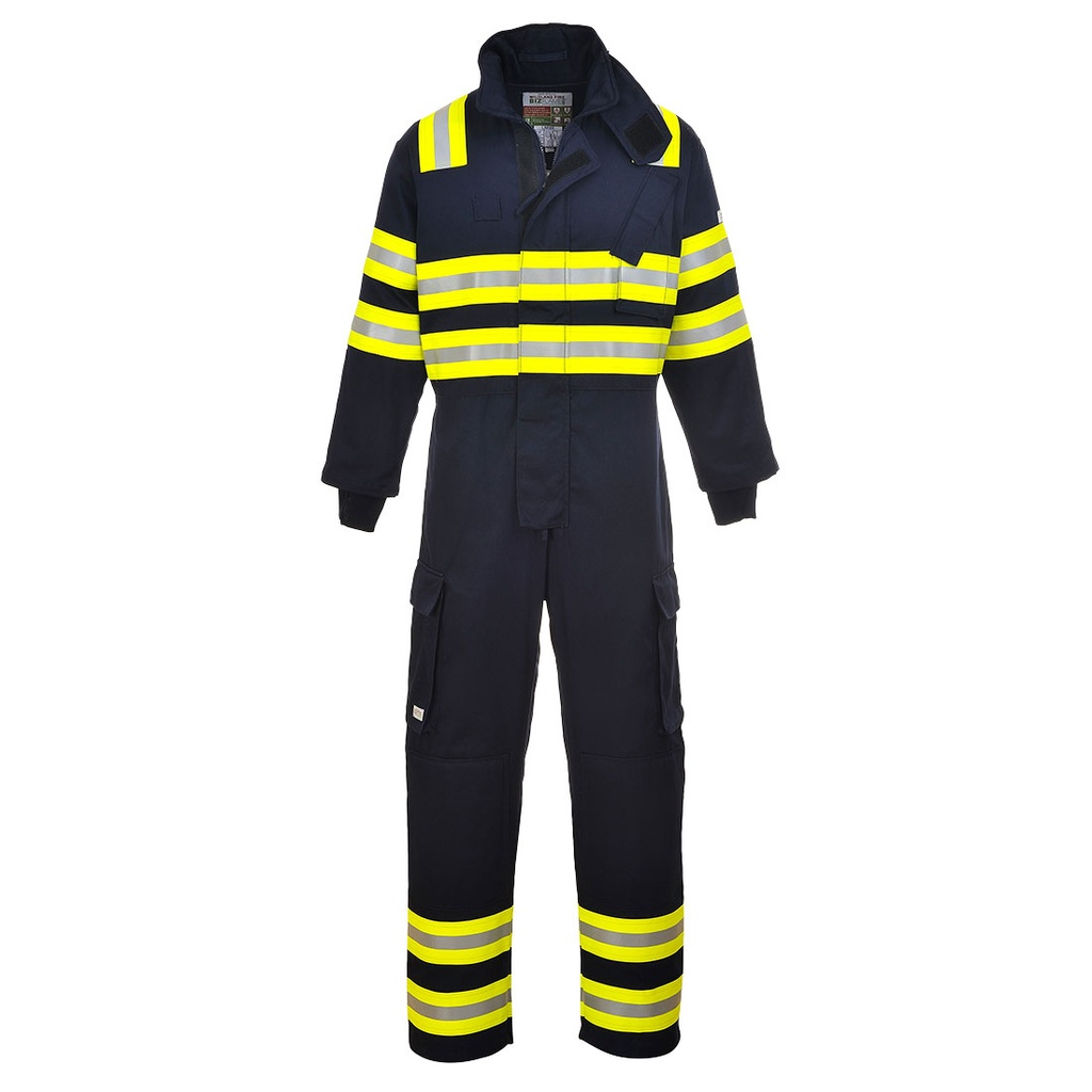 Tuta ignifuga antistatica Wildland Fire per incendi boschivi – Blu navy chiaro