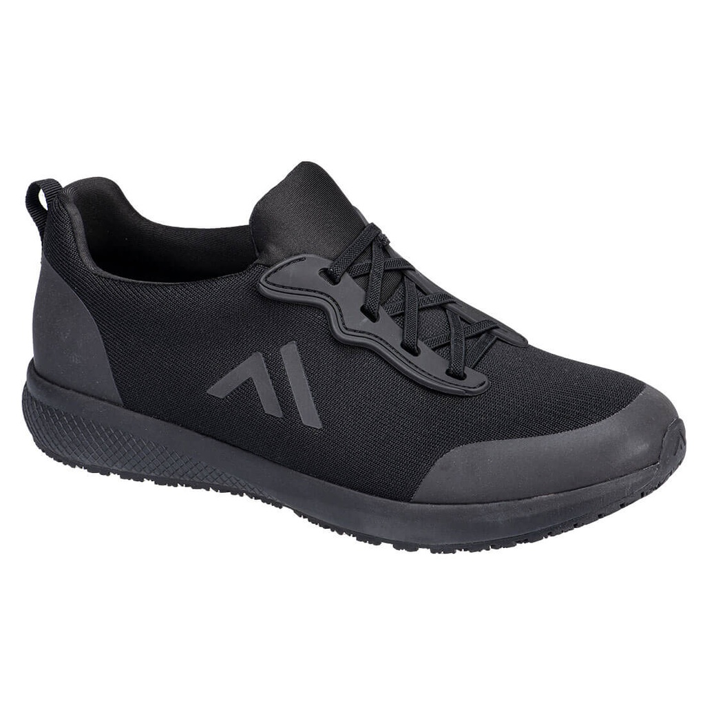 Scarpa sportiva da lavoro in tessuto elasticizzato OB SR – Nero