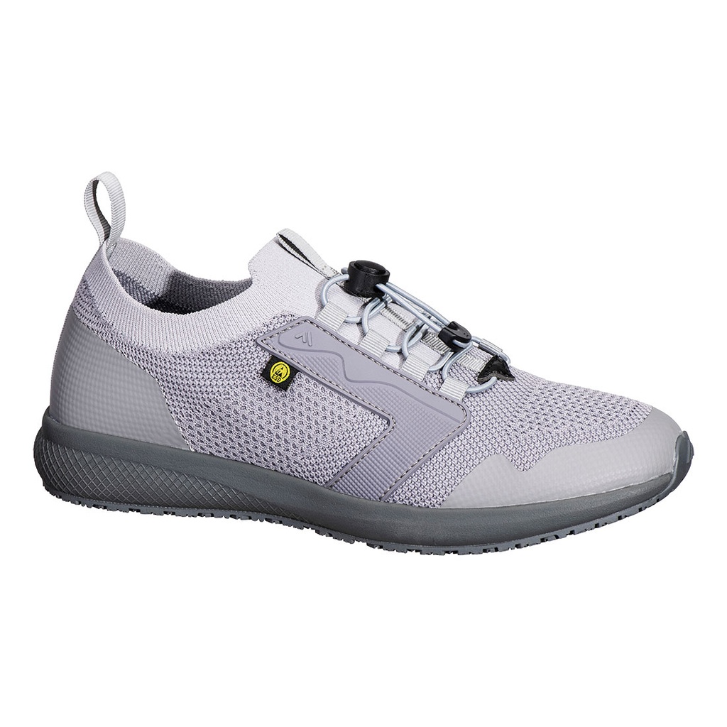 Scarpa sportiva da lavoro in maglia O1 ESD SR – Grigio