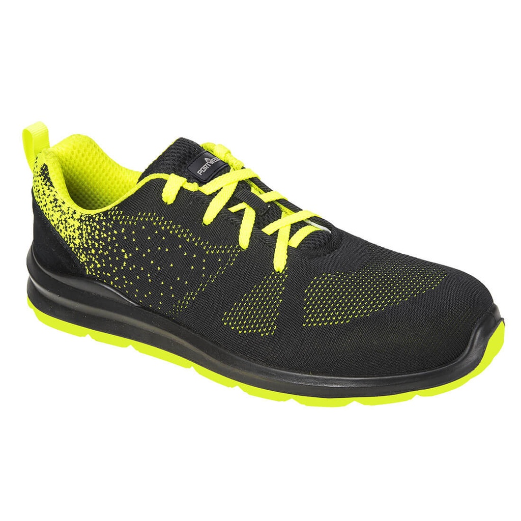 Scarpe trainer leggere S1 FO SR – Nero/verde