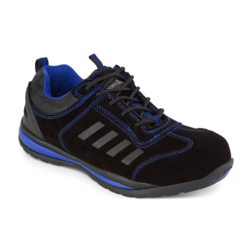 Scarpa antinfortunistica sportiva Lusum puntale in acciaio S1P HRO SR – Blu
