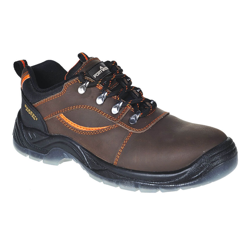 Scarpa antinfortunistica bassa Mustang puntale in acciaio S3 – Marrone