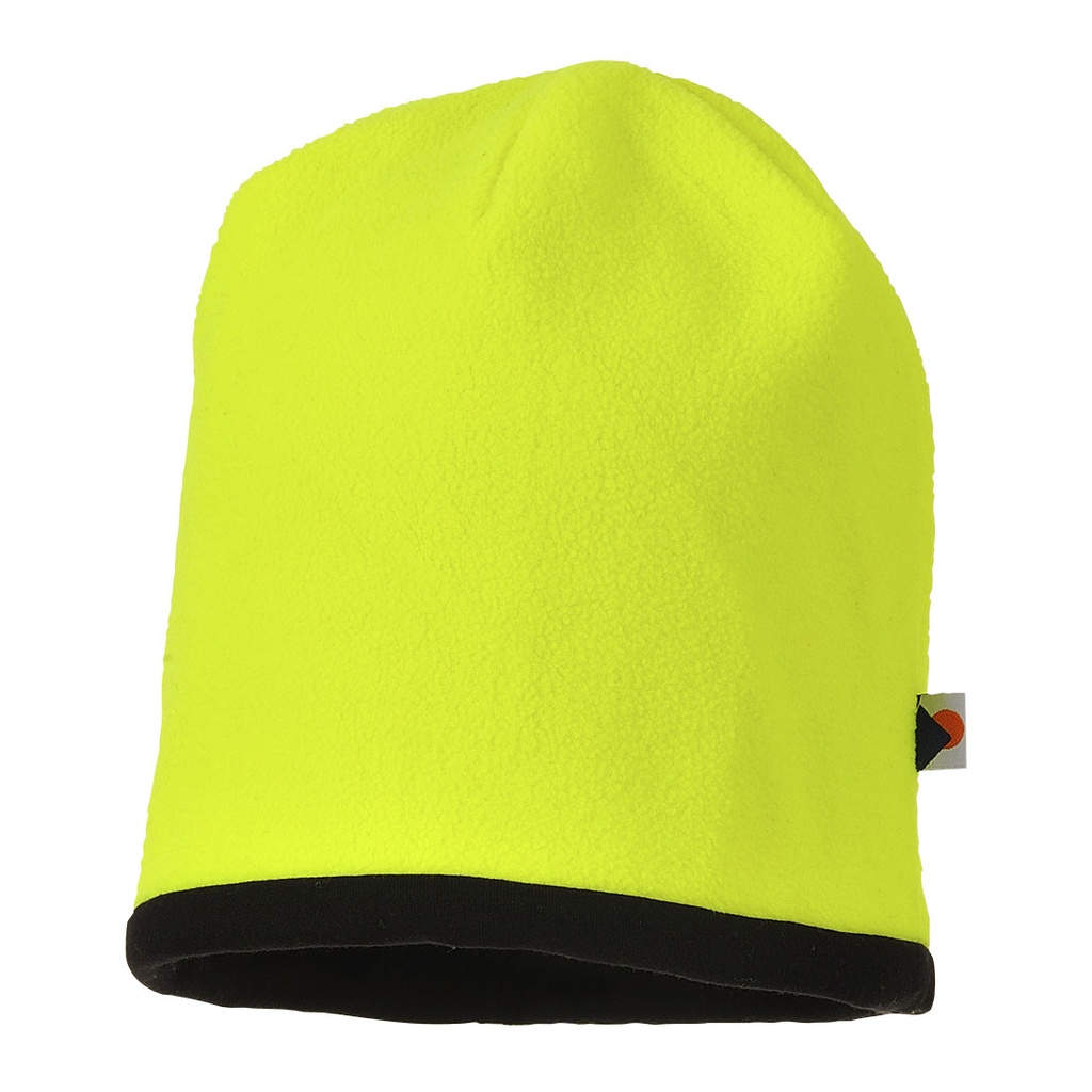 Berretto reversibile alta visibilità – Giallo/nero