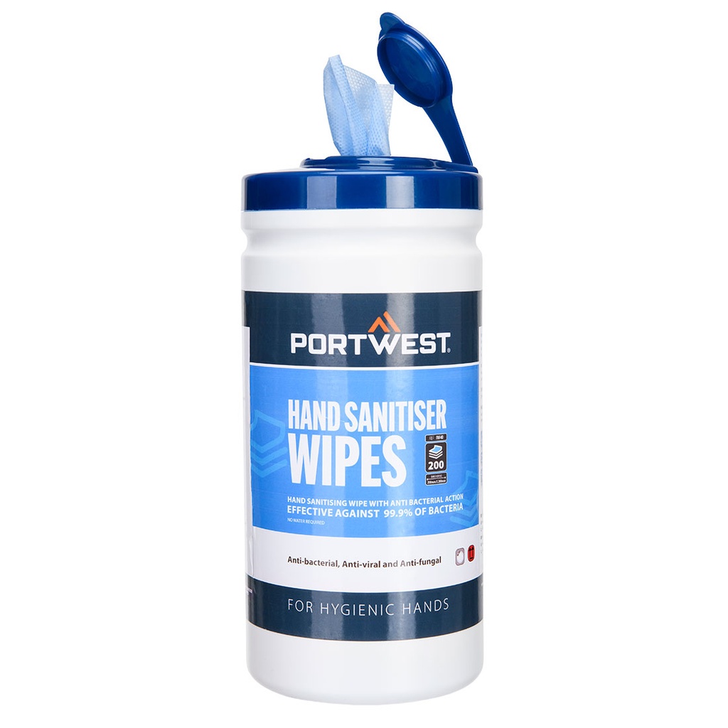 Salviette igienizzanti per mani (conf. 200 pz) – Blu