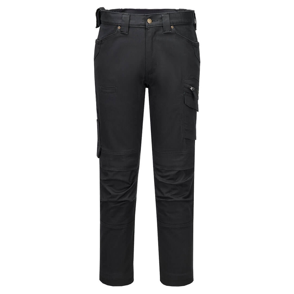 Pantaloni cargo elasticizzati KA3 – Nero