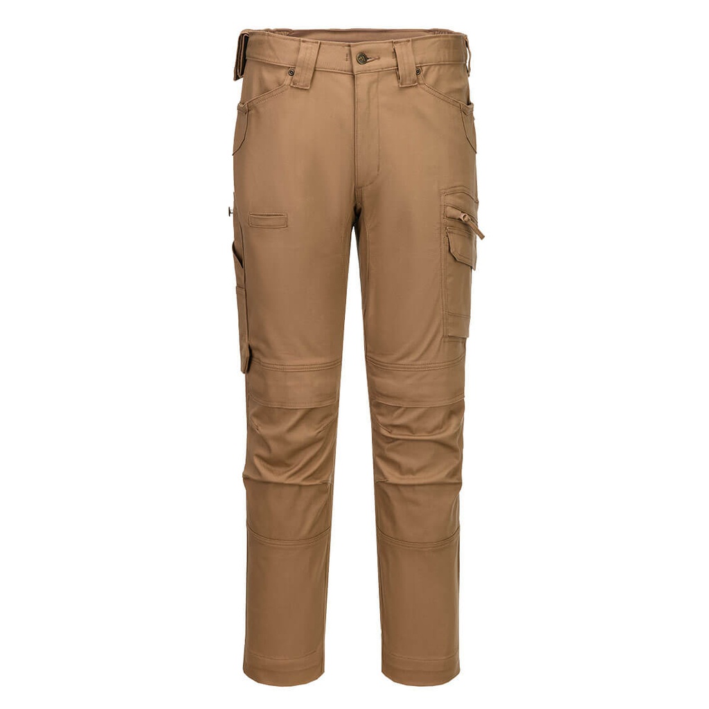 Pantaloni cargo elasticizzati KA3 – Marrone caffè