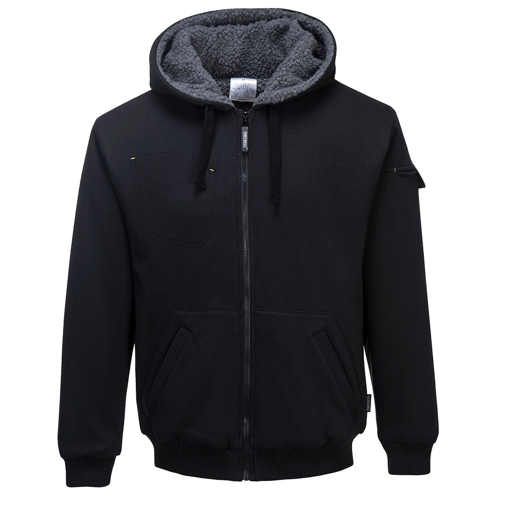 Giacca Pewter foderata in pile sherpa – Nero