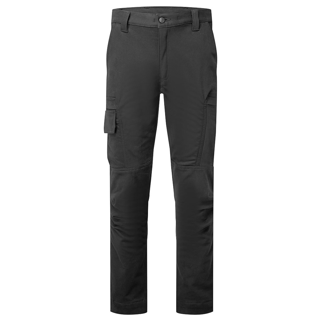 Pantaloni cargo invernali felpati KX3 – Nero