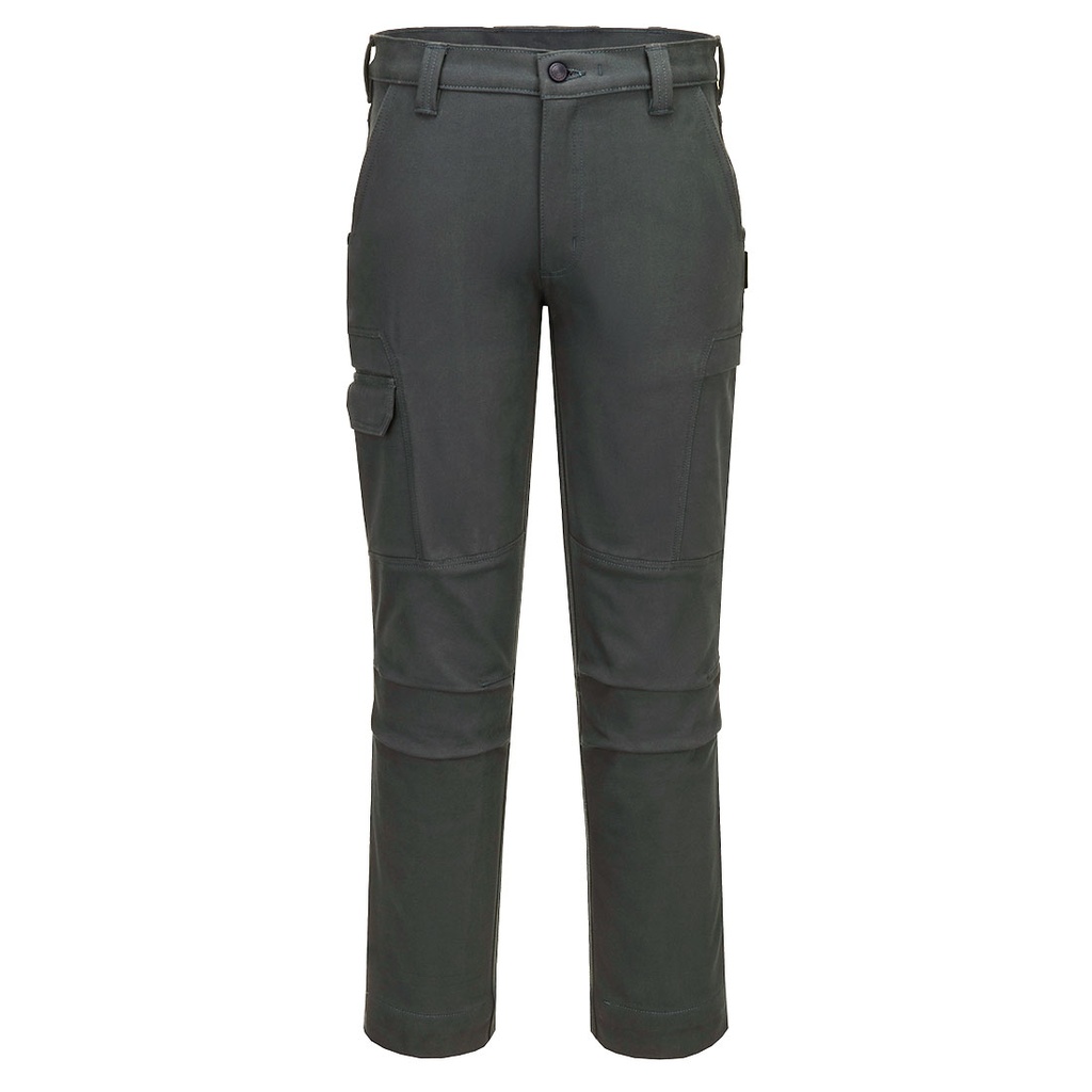Pantaloni cargo invernali felpati KX3 – Grigio metallo