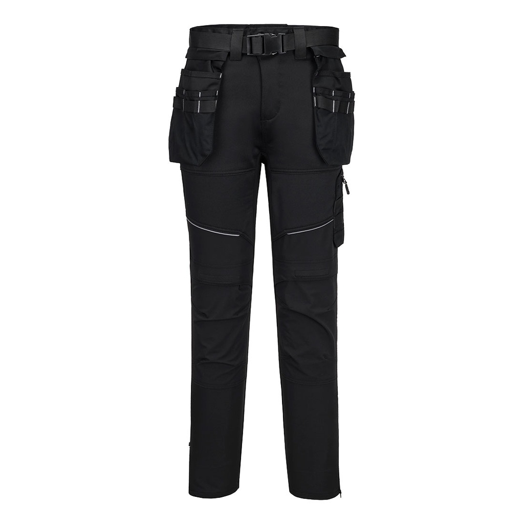 Pantaloni jogger da lavoro KX3 con tasche holster – Nero