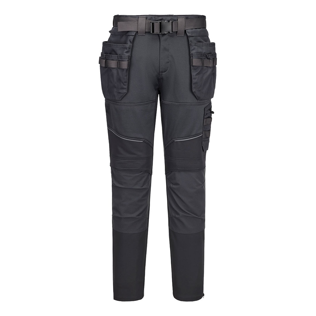Pantaloni jogger da lavoro KX3 con tasche holster – Grigio metallo