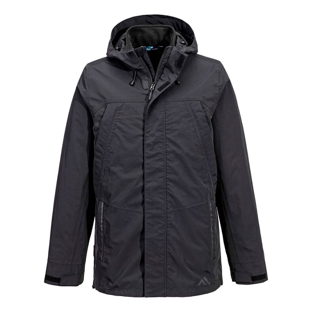 Giacca 3 in 1 impermeabile KX3 Sport – Nero
