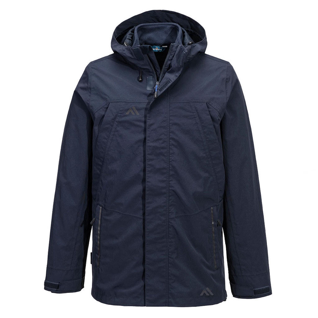 Giacca 3 in 1 impermeabile KX3 Sport – Blu navy
