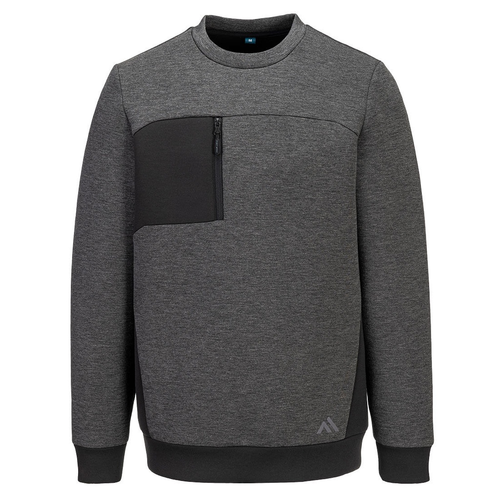 Felpa tecnica KX3 Sport Tech – Grigio metallo