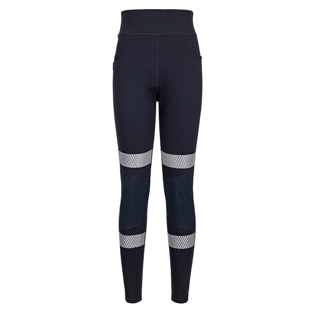 Leggings da lavoro da donna visibilità migliorata KX3 Enhanced Flexi – Blu navy