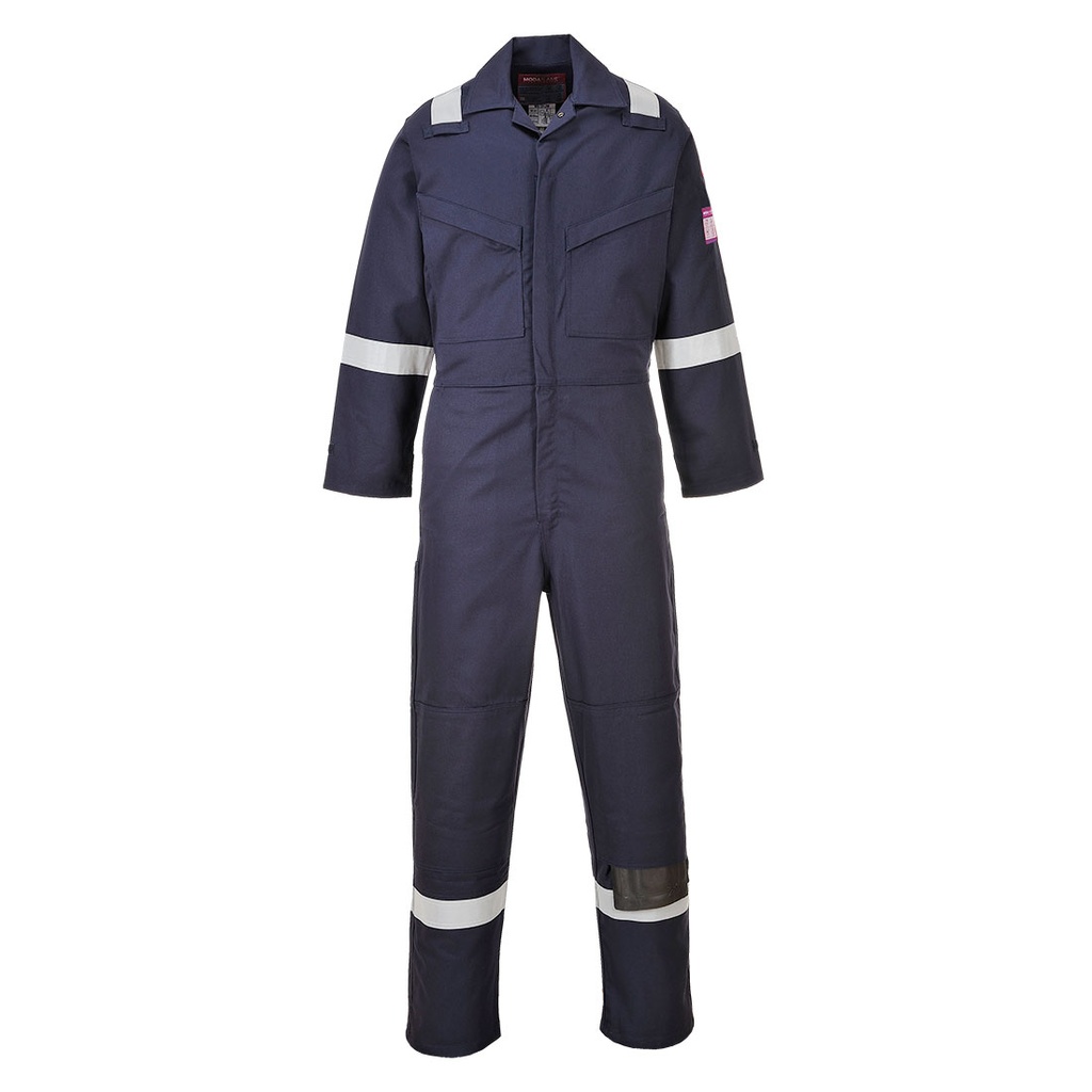 Tuta ignifuga antistatica Modaflame Work – Blu navy chiaro