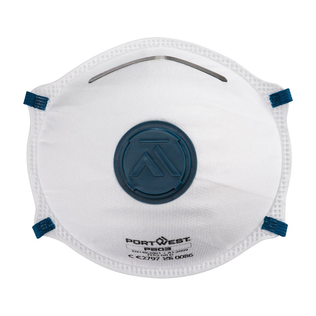 MASCHERINA FFP2 DOLOMIA CON VALVOLA – Bianco