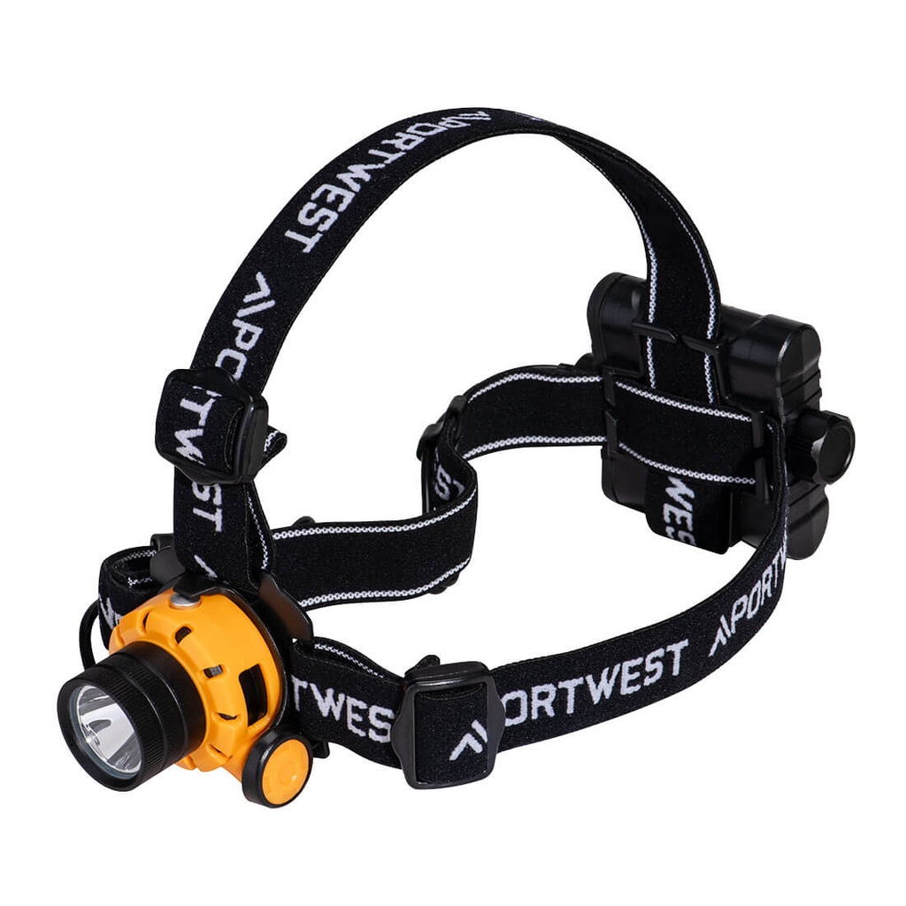 Lampada frontale Ultra Power – Giallo/nero