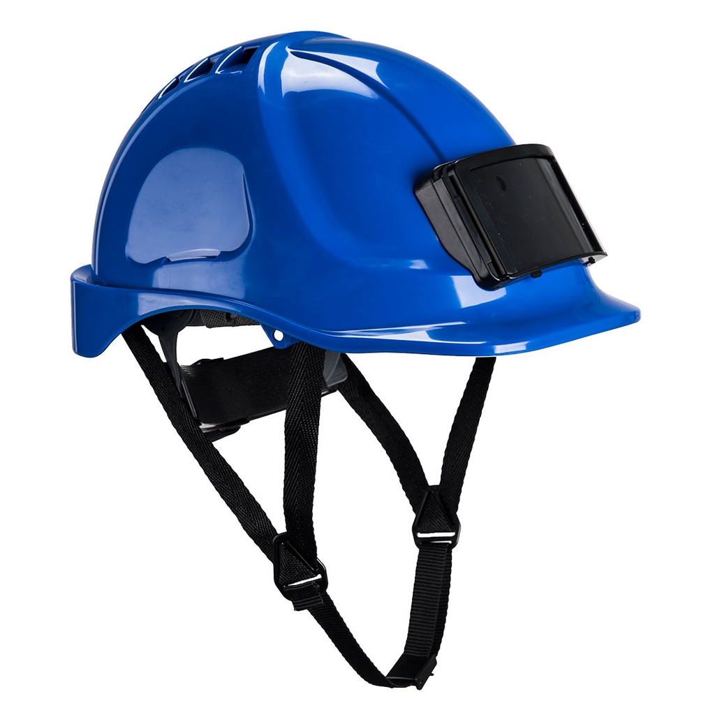 Elmetto di protezione Endurance con porta badge – Blu royal