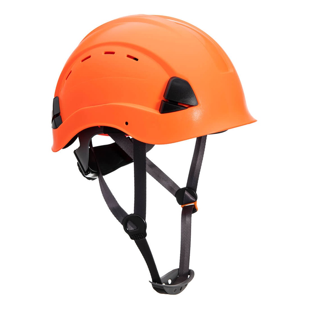 Elmetto di protezione per lavori in quota Height Endurance ventilato – Arancione