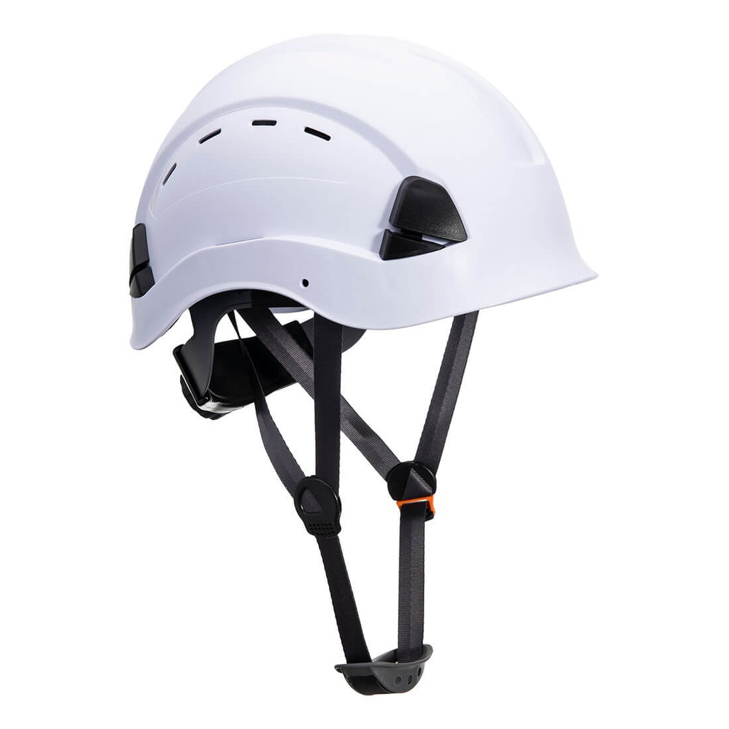 Elmetto di protezione per lavori in quota Height Endurance ventilato – Bianco