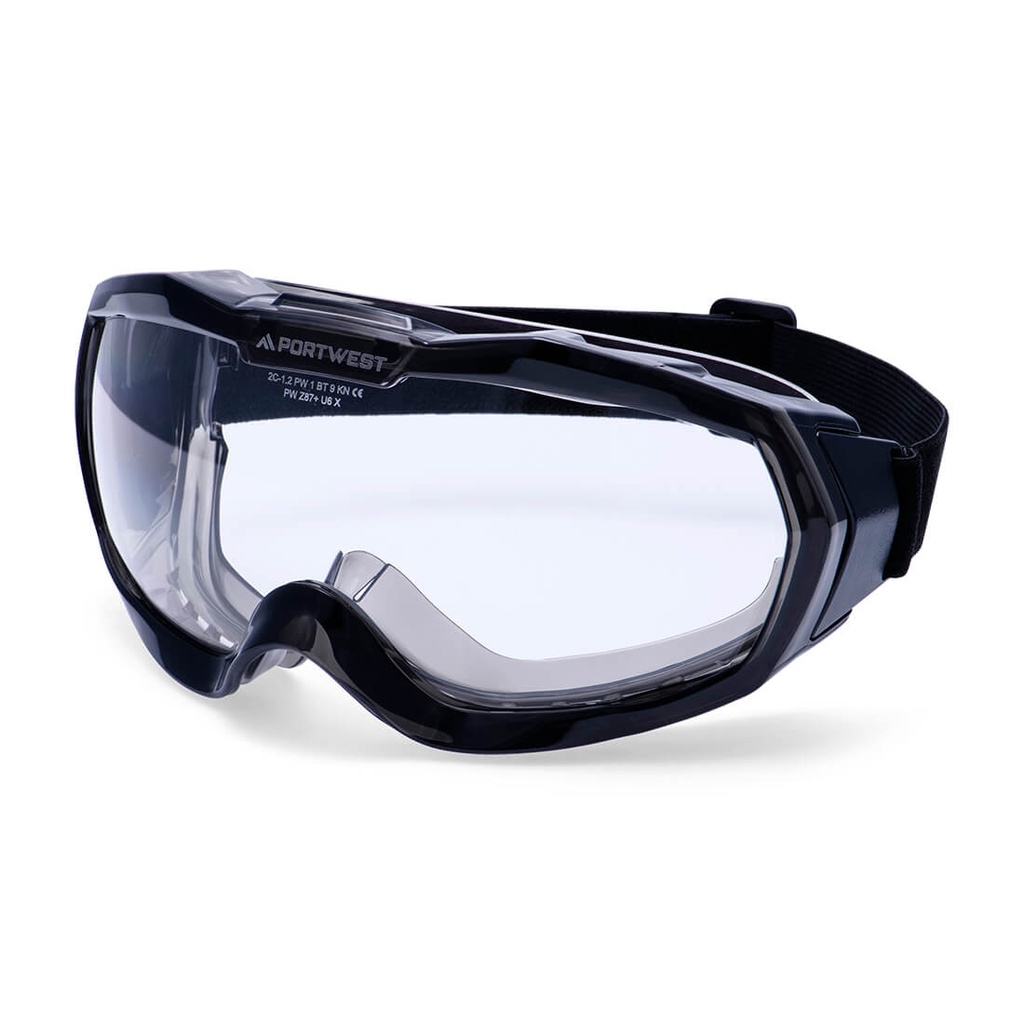 Occhiali a maschera Ultra Safe Light ventilati – Trasparente