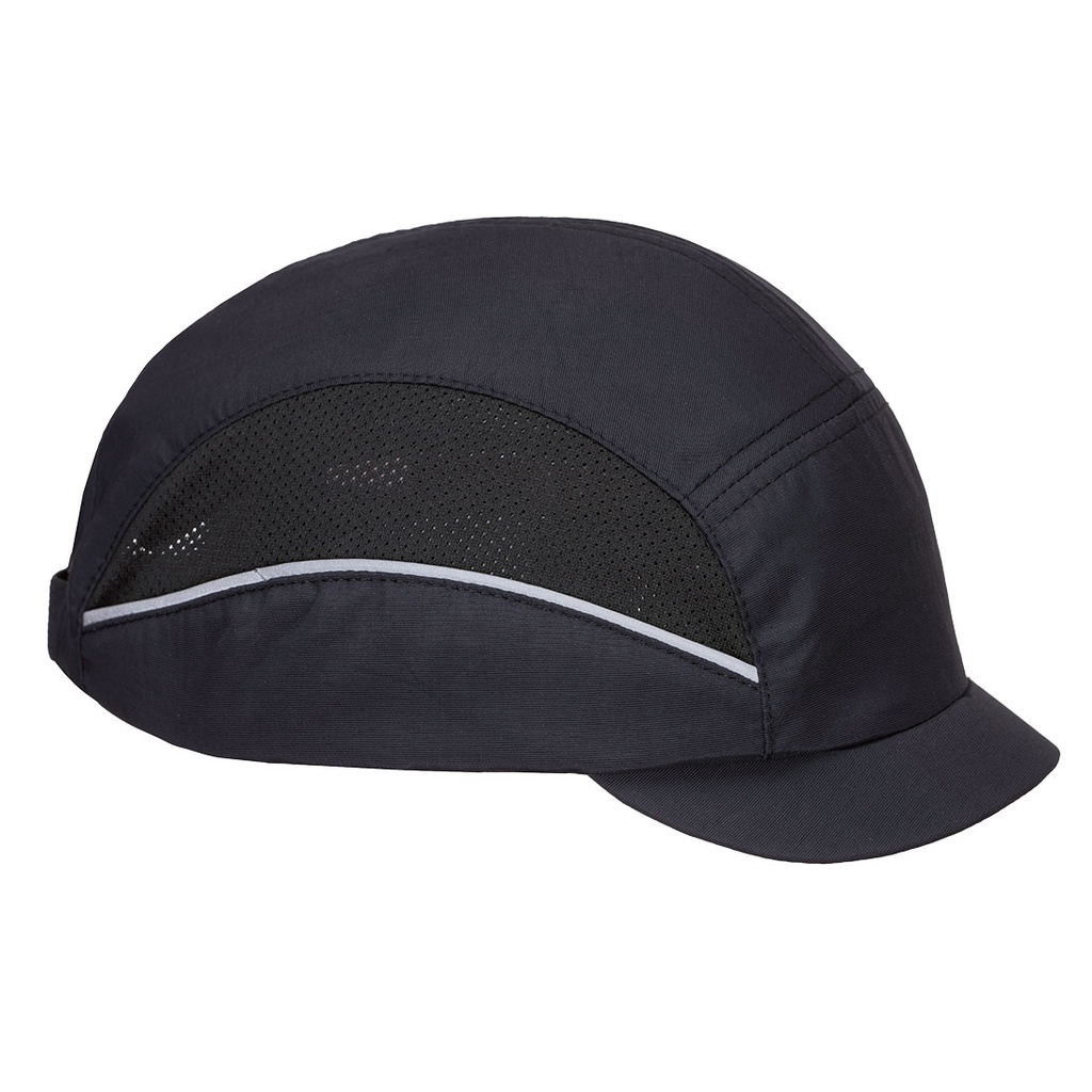 Berretto antiurto AirTech micro visiera – Nero