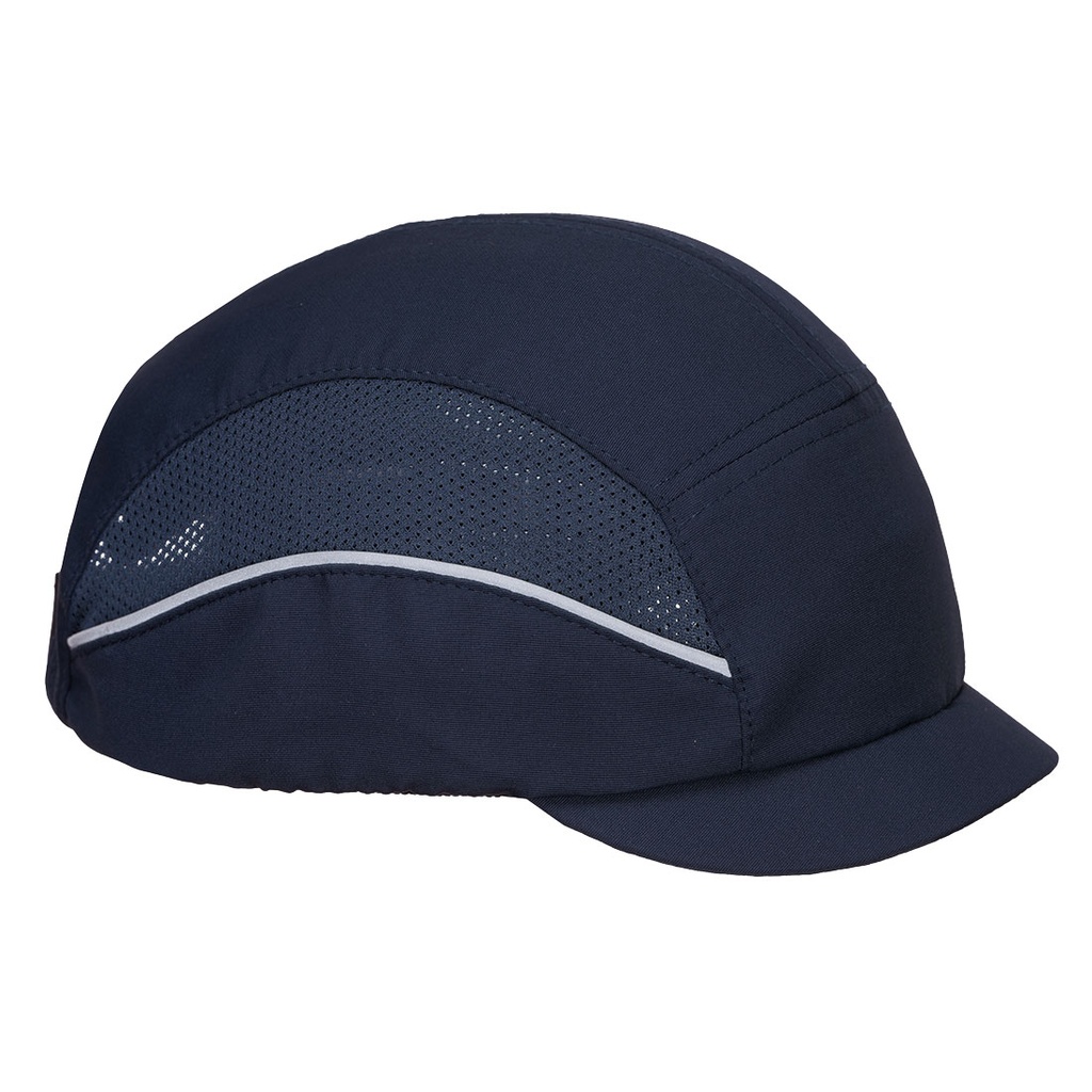 Berretto antiurto AirTech micro visiera – Blu navy chiaro