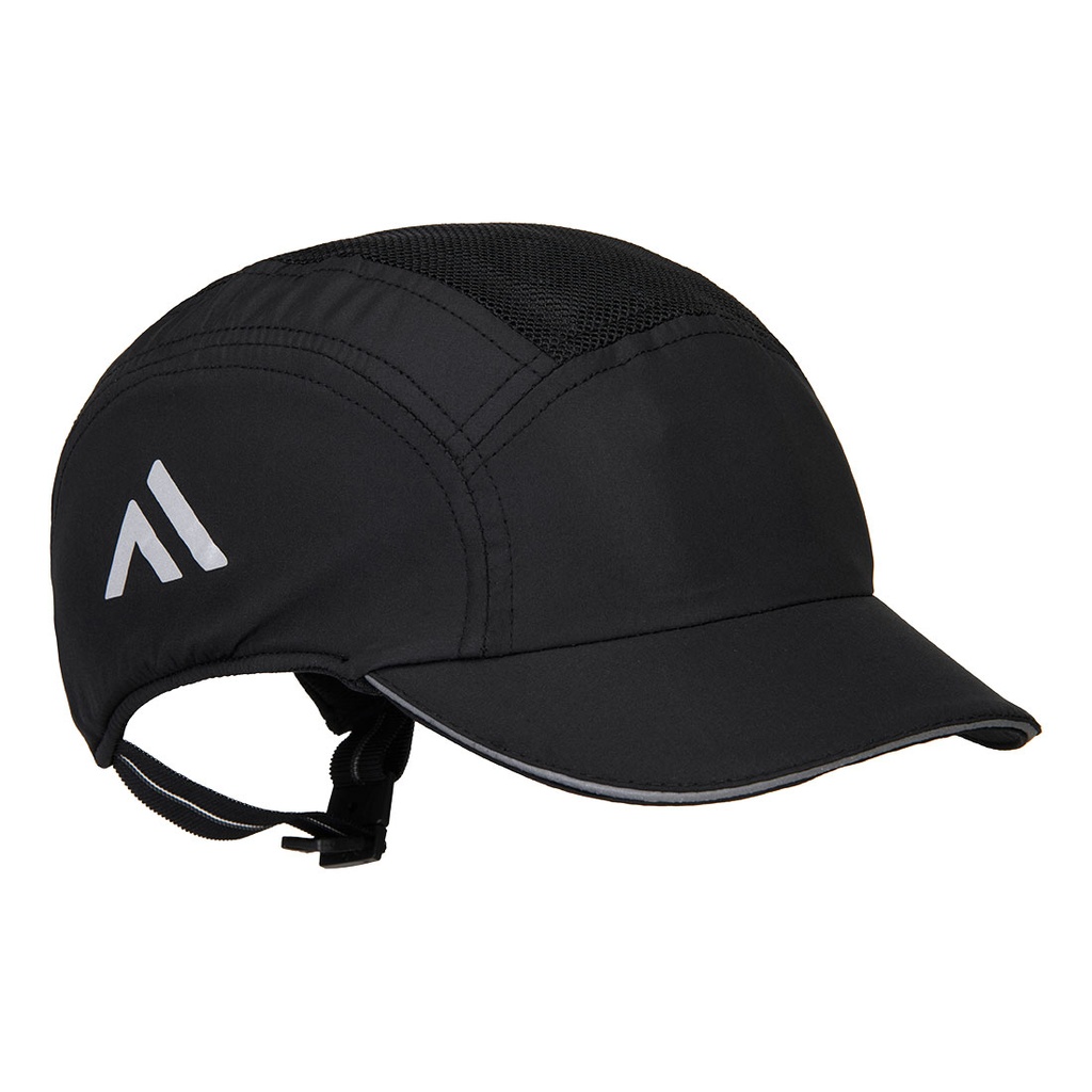 Berretto antiurto leggero AirTech – Nero