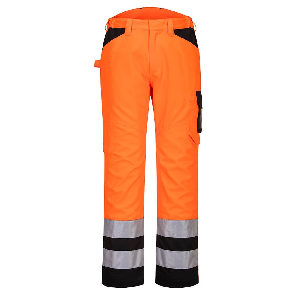 Pantaloni Service alta visibilità PW2 classe 2 – Arancione/nero